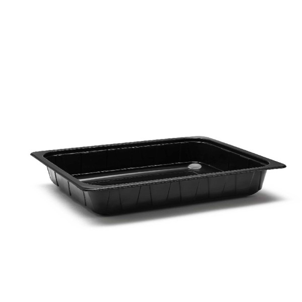 Vaschette termosaldabili per alimenti in PP – 1/2 Gastronorm H40